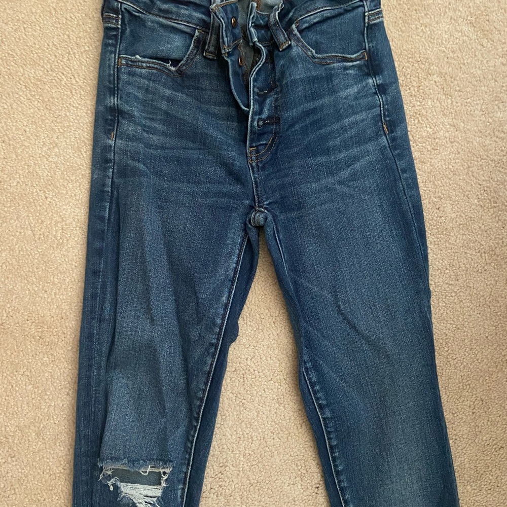 American Eagle high rise jegging crop